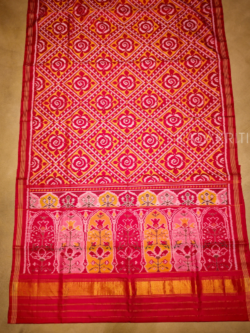 Red body adorned with traditional motifs 109