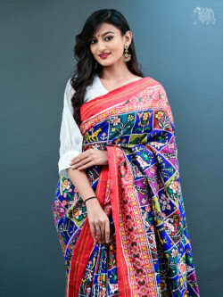 Patan Patola Double Ikkat Saree