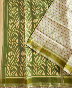 Green Rajkot Patola Saree