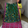 Green Single Ikkat Patan Patola Saree