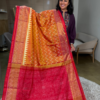 Orange Rajkot Patola saree