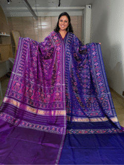 Reversible Twill Patola Saree