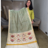Green rajkot patola pure silk saree
