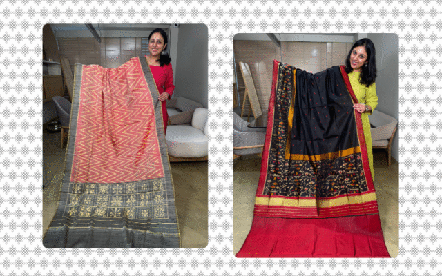 styling patola silk sarees for women