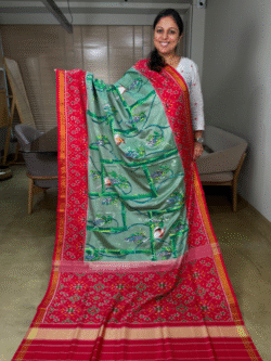 Rajkot Patola × Hand Paint