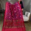 Purple rajkot patola pure silk saree