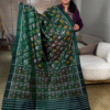 Green Rajkot Patola Pure Silk Saree