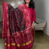 twill patola pure silk dupatta